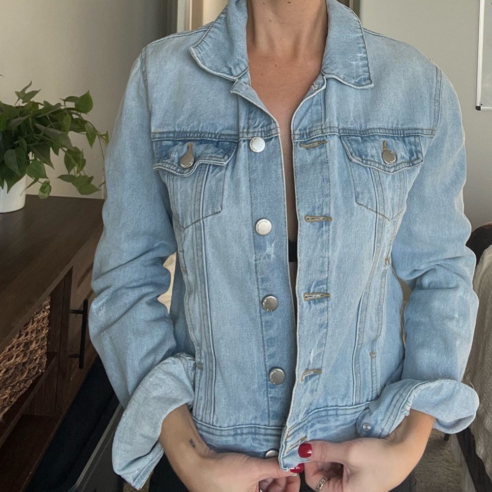 Light Wash Jean Jacket